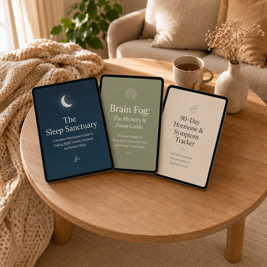 The Menopause Sleep, Brain Fog & Symptom Bundle - menopause resources digital download