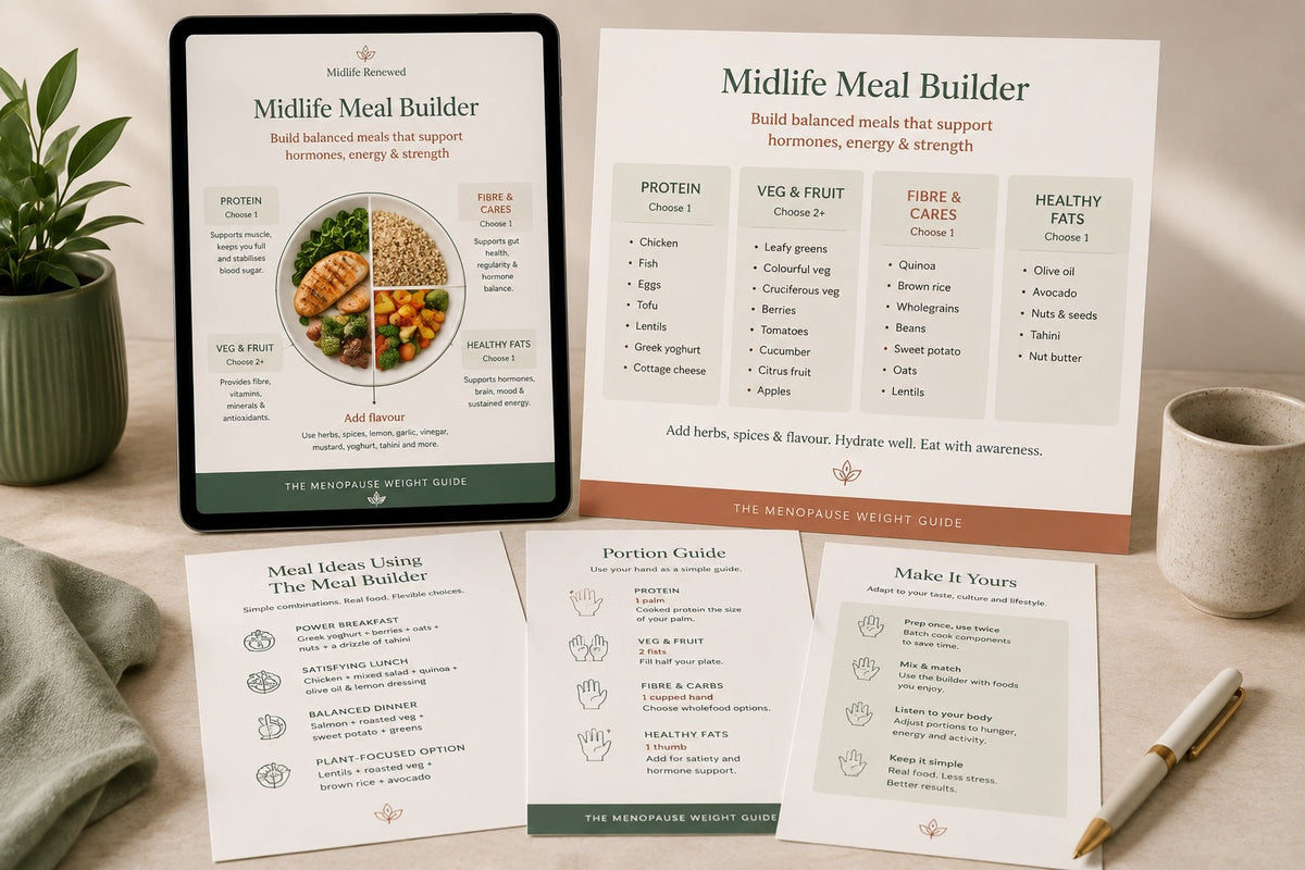 The Midlife Meal Builder — build balanced meals from five simple building blocks